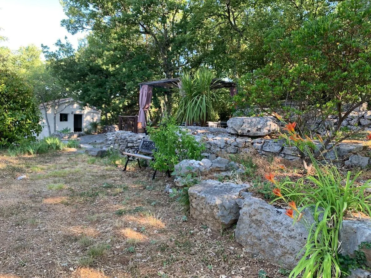 Le Mazet, Studio Avec Terrasse Et Acces Piscine Saint Alban Auriolles Francie
